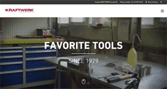 Desktop Screenshot of kraftwerktools.com